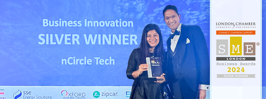 nCircle Tech Secures Silver Award in Business Innovation at SME Business Awards, London